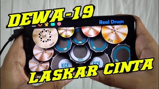 Download Lagu LASKAR CINTA - DEWA19 (REAL DRUM) COVER MP3