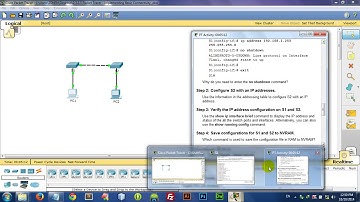 2.3.2.5 Packet Tracer - Implementing Basic Connectivity