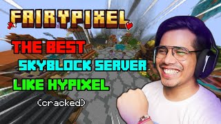 The BEST Cracked Hypixel like Server For Java/pojav | FairyPixel |Sai Gaming | #viral #hypixel