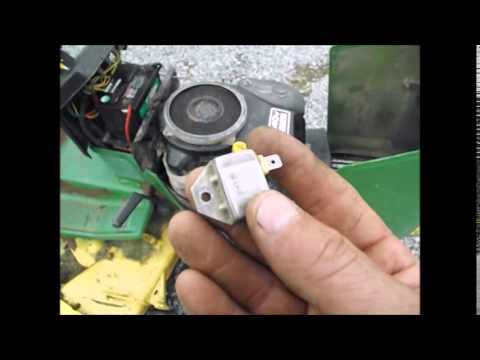 John Deer 185 Where To Find The Igniter On The Engine Youtube