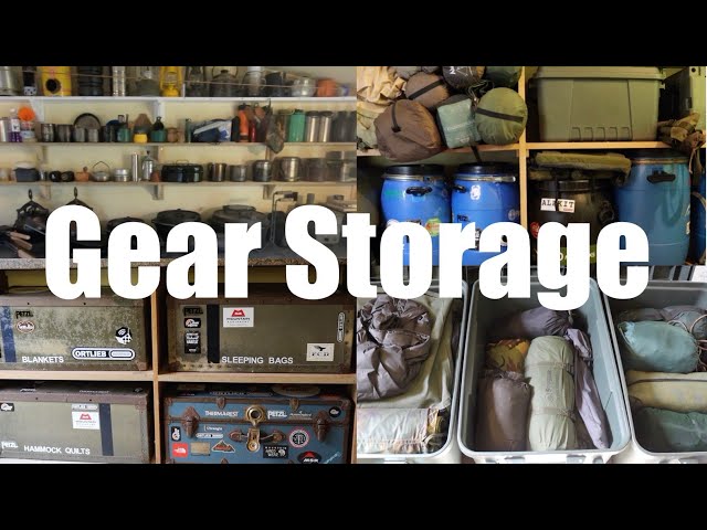 How to Store Your Camping Gear at Home (The Right Way)