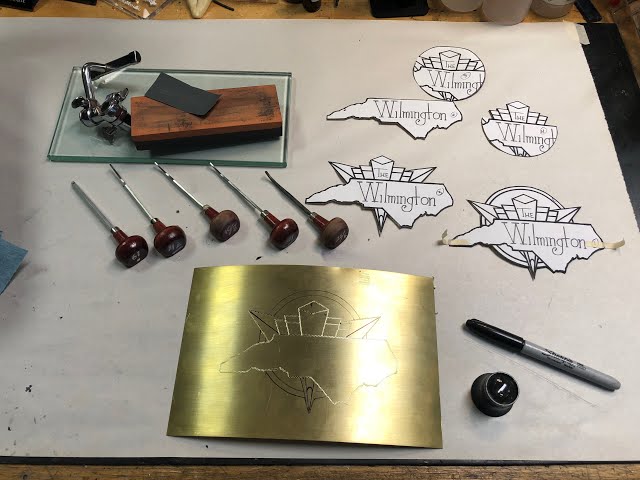 Hand Engraving Basics for Musical Instruments. #WednesdayWisdom class=