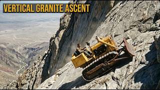 400 Feet Straight Up CASE 1000 That Carved Nevadas Last Gold Mine Road Into Vertical Granite 1963