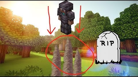 This trap can kill full netherite people instantly