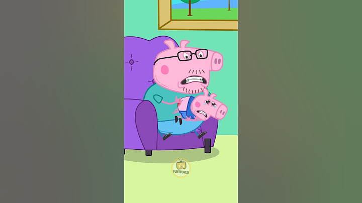 George Pig Exam Score is Zero #animationmeme #funnycartoon #peppapigparody #peppapig