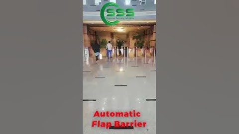 Automatic Flap Barrier #flapbarrier