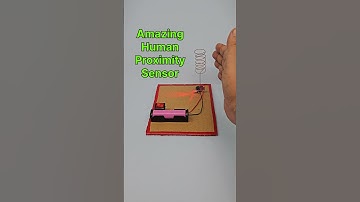 Amazing Human Proximity Sensor Make at Home ❤️ #diy #shorts #ytshorts