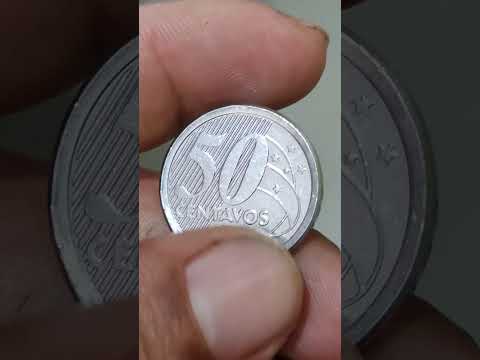 moeda de 50 centavos com a letra a .veja valor atualizado.