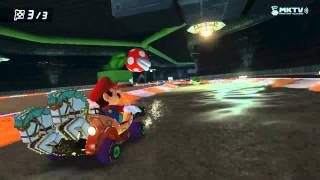 Mario Kart 8 - Highlight Reel on Piranha Plant Slide