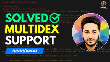App requires multidex support flutter error | How to solve app requires multidex support issue