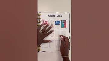 Reading Tracker #readwithme #organizedlife