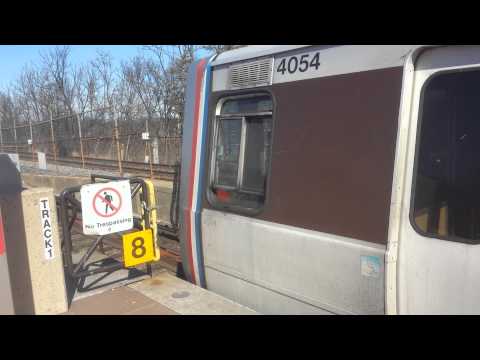 WMATA Metrorail Original Breda 4000 series (Retired), Rohr, & Breda/Alstom cars departing Ft. Totten