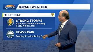 Strong storms possible Thursday in New Hampshire