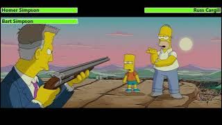 The Simpsons Movie (2007) Final Battle with healthbars 2/2