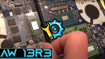 Alienware 13 R3 Quick Teardown (super easy)