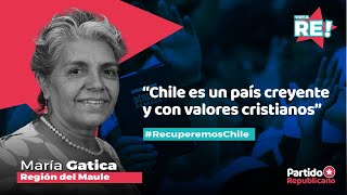 María Gatica: Chile es un país creyente y con valores cristianos
