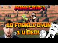 Minecraft 10 FARKLI OYUN 1 VİDEO!