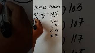 Number analogy only 1% can solve #ssc #maths #sscresoning #mathstricks #jkssb#mathematics