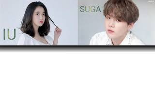 IU - Eight  Feat. Suga bts ( Lyrics )
