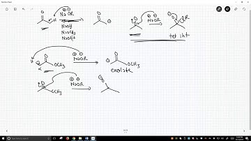 base selection for making ester enolates