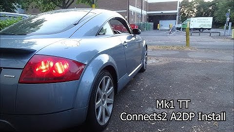 Mk1 TT Connects2 A2DP Install