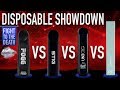 FOGG vs STIG vs UNICIG vs PUFF BAR Disposable ⥈ Showdown ⥈