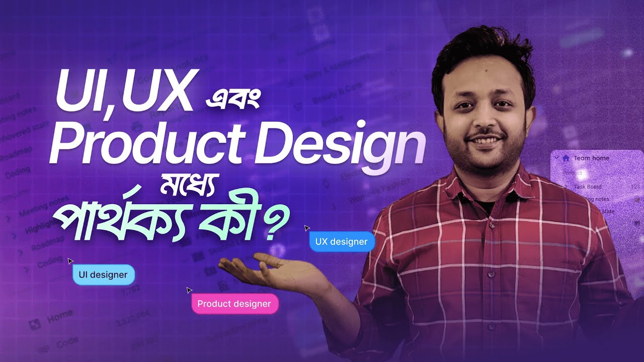 🇧🇩 What is UX, UI & Product Design | Designing Digitals Products | Part ...