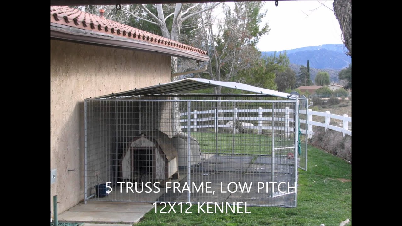 kennel roof frame