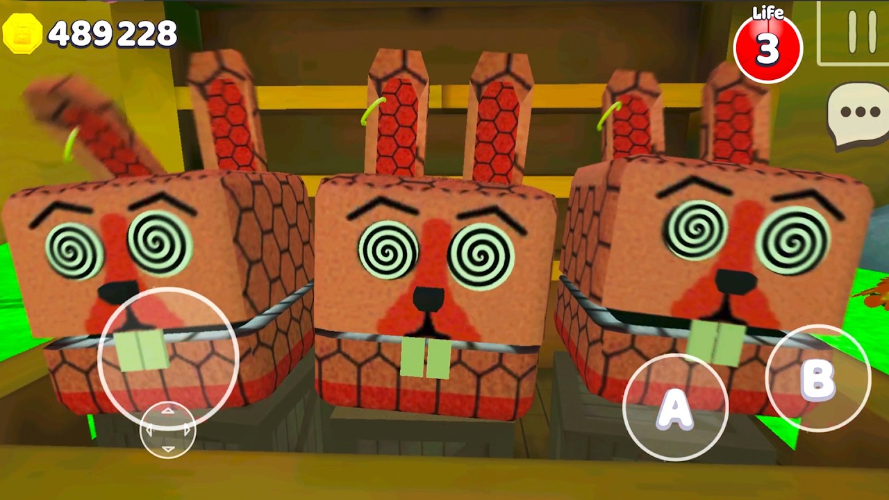 Parkour in Snow Valley & Rally in Beemothep Desert #5 Super Bear Adventure / Multiplayer - SKA