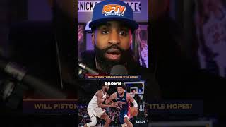CP The Fanchise on why the Pistons pose a real threat to the Knicks #nba #knicks #pistons #nyknicks