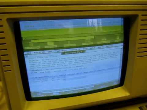Lisa Screen Apple Lisa Screen Problem - YouTube