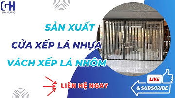 Cửa Xếp Lá Nhựa/Lá Nhôm Được Làm Như Thế Nào? Sự Thật Khiến Bạn Bất Ngờ!