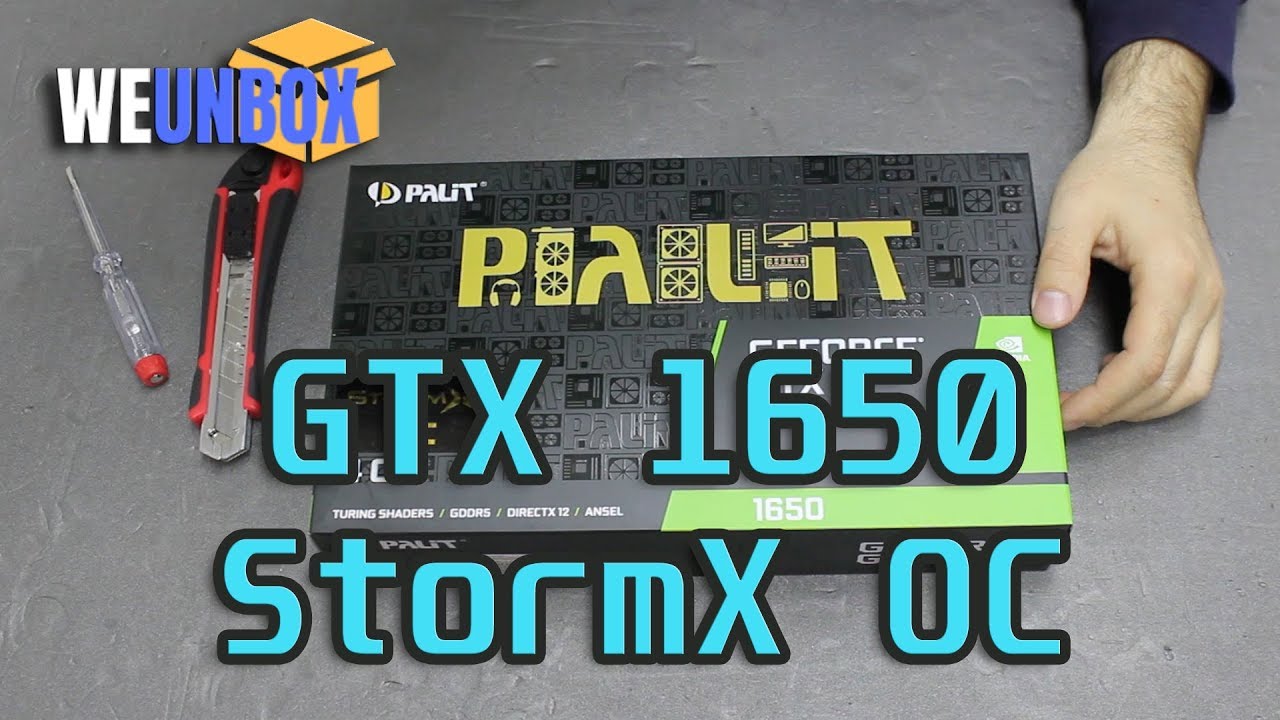 Palit GeForce GTX 1650 StormX (NE51650006G1-1170F) - buy graphics