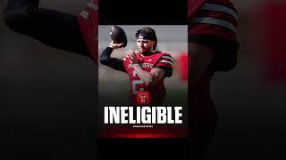 NCAA rejects Texas Tech's appeal to have QB Brendan Sorby's eligibility reinstated 🏈