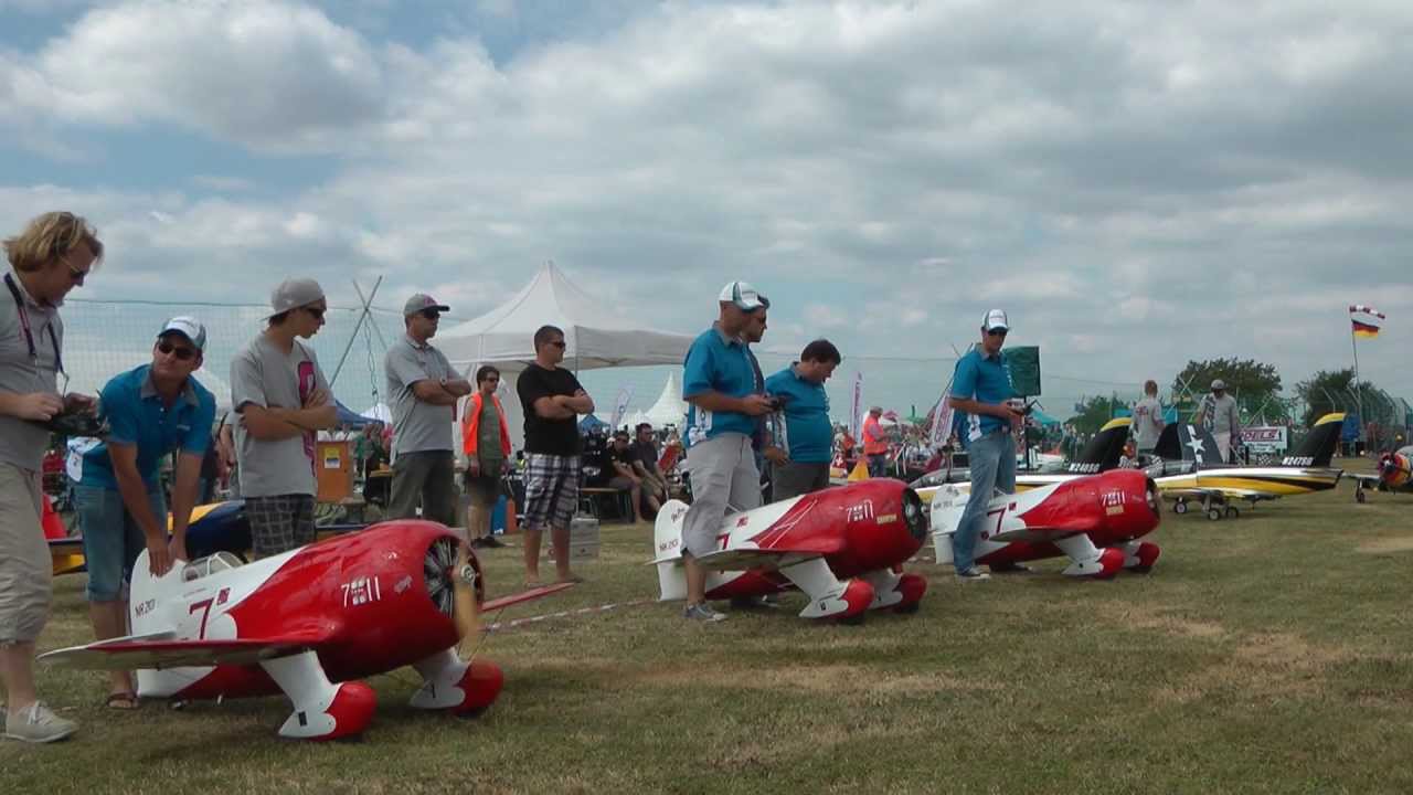 Euroflugtag Rheidt 2013 - Gee Bee R2 Racing - YouTube