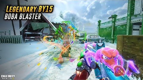 Legendary BY15 Boba Blaster Inspection | Kill Effect | Gameplay | CODMOBILE