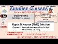 Gupta Kapoor (FMS) Solution| Chapter-5| Q 5.28(a)| Assorted Review Problem...