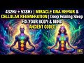 528Hz Miracle Frequency Healing Music | Meditation for DNA Repair, Stress Relief, Sleep & Balance