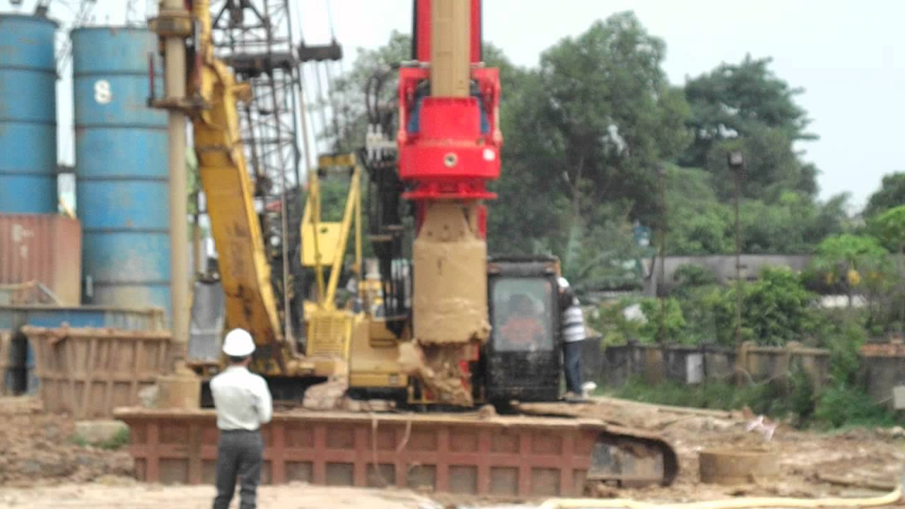 MÁY KHOAN CỌC NHỒI KHOAN ĐÁ - LH:0946.234.890 - youtube