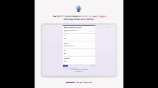 #GoPoTuesdayTips : Build AppSheet automations using Google Forms. Now available in beta✨