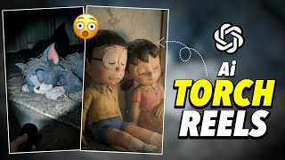 Old Cartoon Character Horror Torch Ai Video Editing | Trending Old Cartoon Horror Flashlight Editing screenshot 5