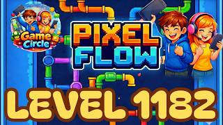 Pixel flow©  - Level 1182 - solution - walkthrough