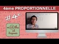 Appliquer la rgle de la 4e proportionnelle  quatrime