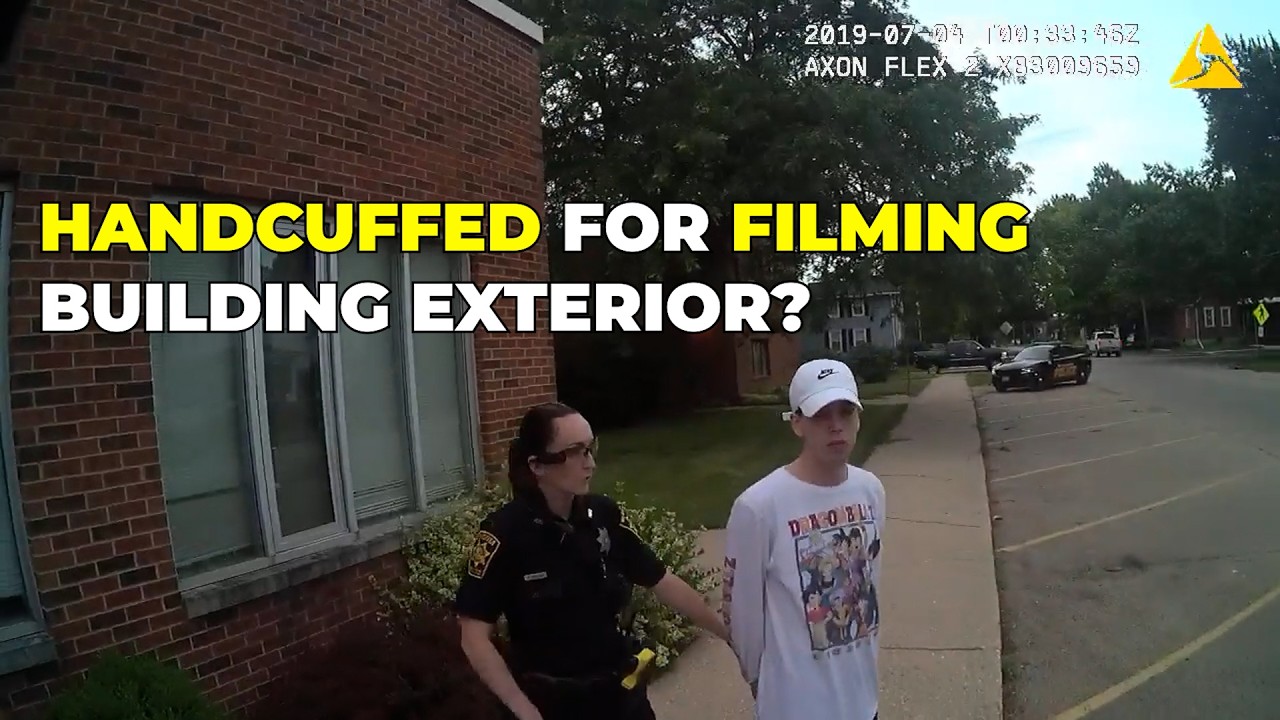 Female Cop Illegally Detains Man for Filming Building in Edison NJ   Supervisor School