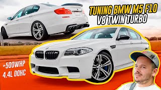 ¡V8 TWIN TURBO! - BMW M5 F10 Tuning en Dyno + Review de Calle