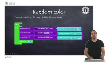 Programmeren. RGB LED