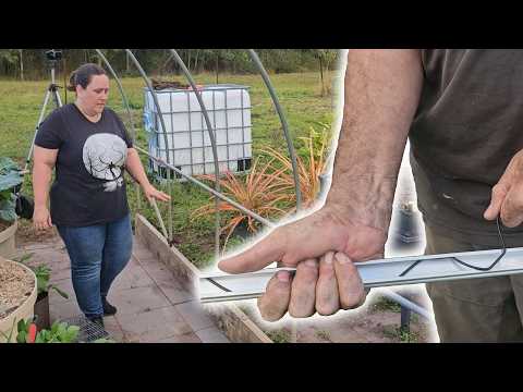 Building a Greenhouse - Half Way Done