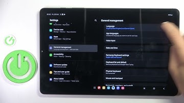 Samsung Galaxy Tab S6 Lite - How to Change Language | Update Device Language