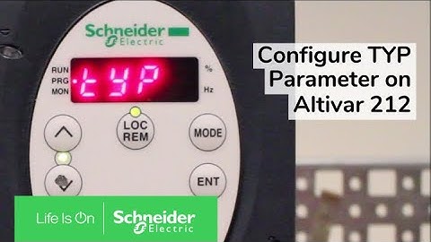 Understanding TYP Parameter on ATV212 Drives | Schneider Electric Support