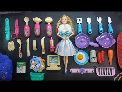 ASMR Toys 13:03 Minutes Satisfying with Barbie DIY Kitchen and Hello Deer Doctor Toys